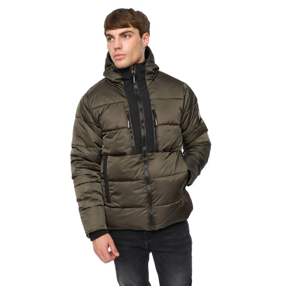 Crosshatch Mens Chimmax Jacket / Olive